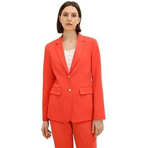 TOM TAILOR Dames blazer 1035882, 15612 - Fever Red, 34