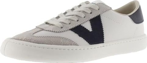 Victoria - Olmo - Barefoot Sneakers - Wit - Leren Effect - Crème