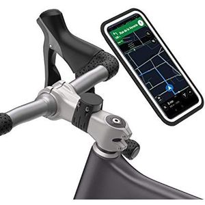 Shapeheart Magnetische telefoonhouder voor fiets, met afneembare tas, waterdicht, voor telefoon, motorfiets, fiets, scooter, mountainbike, universele accessoires.