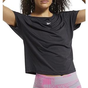 Reebok TS AC Style Tee T-shirt, dames, zwart, L