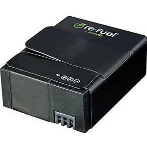 RE-Fuel by DigiPower 2 x accu met elk 1180 mAh, 3,7 V, langdurige reserveaccu voor GoPro Hero3 & Hero3+