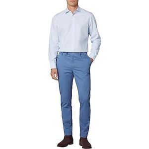 Hackett London C Chino Kensington Broek voor heren, Blauw (Steel Blue), 40W / 32L