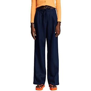 ESPRIT Dames 033EE1B345 broek, 400/NAVY, 30/30, 400/marineblauw, 30W x 30L