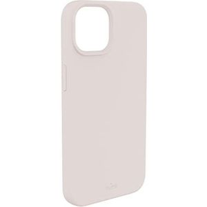 Puro Beschermhoes van siliconen, compatibel met Apple iPhone 14 Plus, roze