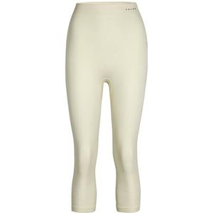 FALKE Dames Broek van onderlaag Maximum Warm 3/4 W Ti functioneel materiaal sneldrogend 1 stuk, Wit White 2860 Trend, XS