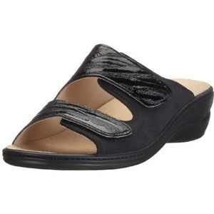 Algemare 1447, clogs en slippers voor dames, zwart zwart 307, 37 EU