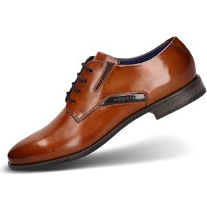 Bugatti - 312-AFY04 - Veterschoenen - Cognac - Leer
