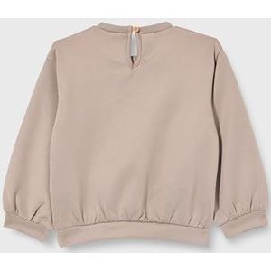 United Colors of Benetton Sweatshirt met capuchon voor meisjes en meisjes, Beige, 3 jaar