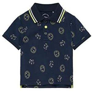 s.Oliver Baby-jongens-poloshirt, korte mouwen, blauw, 68 cm