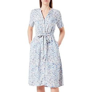 Part Two Pawapw Dr Dress Relaxed Fit dames, Blue Painted Flower, 30 NL
