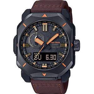 Casio Watch PRW-6900YL-5ER, Bruin, armband