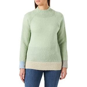 United Colors of Benetton Rolkraag M/L 1042E200X trui, saliegroen 904, S dames