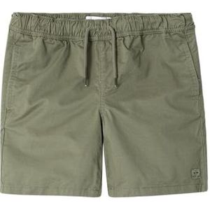 NAME IT Nkmryan Jog L Twill Shorts 7317-Tf H, groen, 140 cm