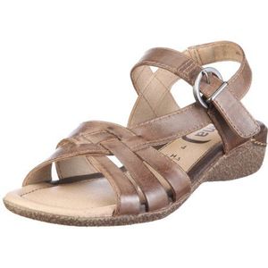 Jana Sport, Sandalen voor dames, Braun Bruin, 40 EU