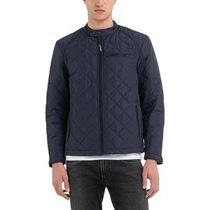 Replay Bikerjas voor heren, Blauw 086, XS