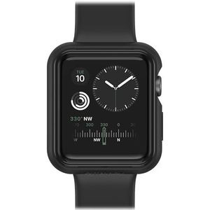 OtterBox Watch Bumper voor Apple Watch Series 3-42mm, Schokbestendig, Valbestendig, Slanke beschermhoes voor Apple Watch, Beschermscherm en Randen, Zwart