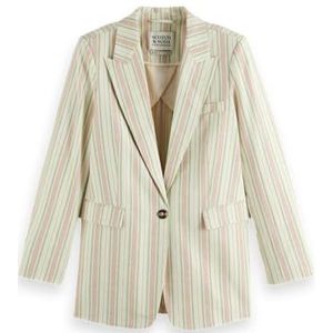 SCOTCH & SODA - U9G00585T - Blazer - Katoen - Zwart