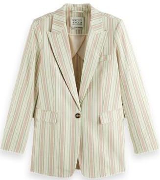 SCOTCH & SODA - U9G00585T - Blazer - Katoen - Zwart