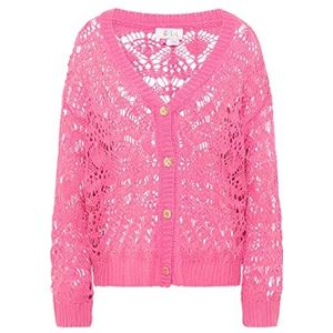 aleva Gebreid damesvest 19022957-AL04, roze, M/L, roze, M/L
