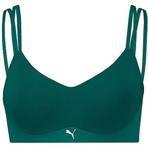 PUMA Vrouwen Medium Support Active 1 Pack Bra, Varsity Green, 70C/D