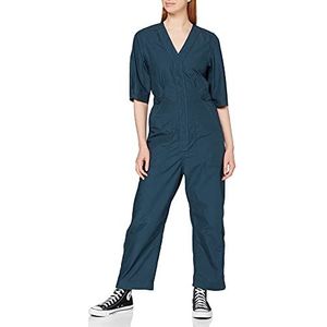 G-STAR RAW Jumpsuit voor dames, met V-hals en korte mouwen, Blauw (Luna Blue A790-c630), L