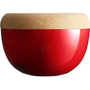 Emile Henry Fruitschaal/bewaarpot 27 Cm 4700 Ml Keramiek Rood