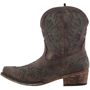 ROPER Dames Amelia Western Boot, One size, BRON, 39 EU