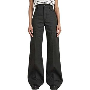 G-STAR Raw Deck Ultra High Waist Wide Leg Jeans voor dames, blauw (Raw Denim D20987-d189-001), 26W / 30L