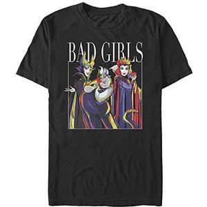 Disney Villains - Bad Girls Pose Unisex Crew neck T-Shirt Black S