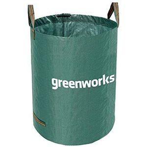 Greenworks 120l tuinafvalzak (Opvouwbare afvalzak voor tuinafval, blad en maaisel 120 Liter opvangvermogen)