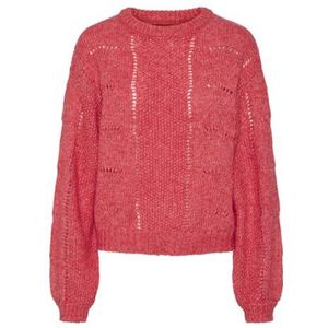 PIECES Pcdeline Ls O-Neck Knit Mm Pullover voor dames, lollie, M