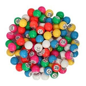 Cartaloto - Set van 90 genummerde ballen | Ideaal voor Lotto | Geschikt voor meerdere spelers