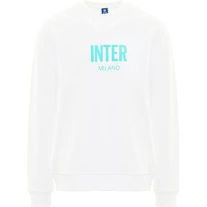 Inter T-shirt, uniseks, voor volwassenen, officieel product, exclusieve collectie 3D Crest, 100% katoen, geschikt voor alle Nerazzurri-fans