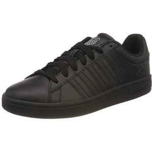 K-Swiss Dames Sneaker Low Court Winston, Black Black 96154 010, 36 EU