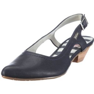 s.Oliver Casual 5-5-29501-38 damessandalen, Blauw Navy 805, 37 EU