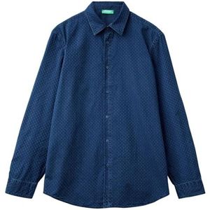 United Colors of Benetton Hemd, Blauw 901, S