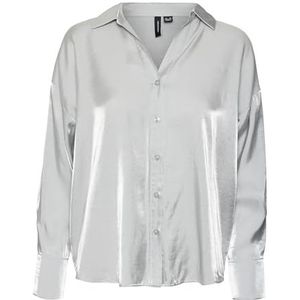 Vero Moda - Vmqueeny Ls Shirt Wvn - Dames - Blouses