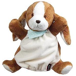 KALOO Les AMIS Chien Tiramisu DOUDOU MARIONNETTE 25CM