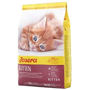 JOSERA Kitten (1 x 400 g) | kattenvoer voor een optimale ontwikkeling | Super Premium droogvoer voor groeiende katten | 1 stuk verpakking