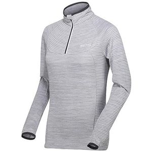 Regatta Vrouwen Womens Yonder Quick Dry Grid Stof Prestaties Wicking Zip Neck Fleece T-Shirts/Polo's/Vesten (Pack van 1)