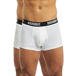 Brandit - Logo 2-Pack - Boxershorts - Wit