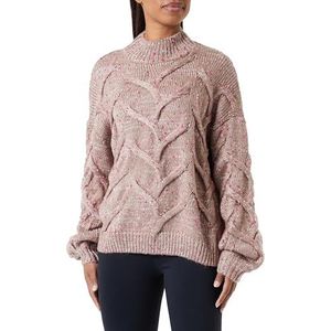 nascita Gebreide trui, roze malve roze, M-L voor dames, Roze paars, M/L