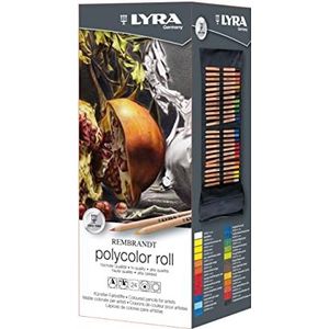 LYRA Rembrandt Polycolor kleurpotloden voor mooie kunst, rond, rol, verschillende kleuren, 24 stuks