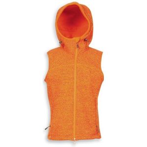 Tatonka Style dames ""Gavan Lady Vest"" fleece vest, maat 36, hot oranje