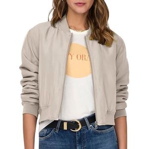 ONLY Onlalma Bomber OTW Noos Bomberjack voor dames, Pumice Stone, M