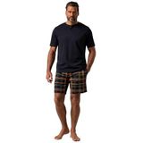 JP1880 - Herenpyjama - Tweedelig - Henley - Tot 8 XL