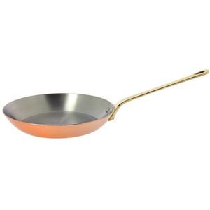 DE BUYER - 6450.20 braadpan, koper roestvrij staal, messing, diameter 20 mm