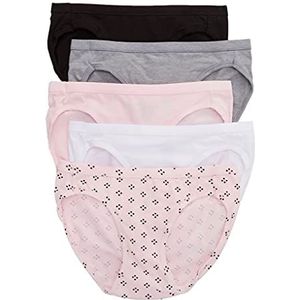 Hanes Ultimate Women's 5-Pack Ultimate ComfortSoft Stretch Bikini Panty