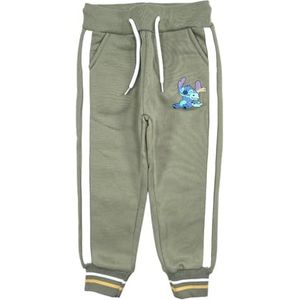 Lilo & Stitch joggingbroek, comfort en praktisch, Hawaïaans design voor kinderen, Groen, Eén maat