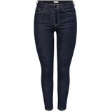 Jacqueline de Yong - Jdyfina Mw Sk Ankle Jns - Skinny Jeans - Donkerblauw - Rinsewash